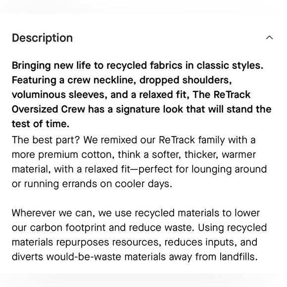 Everlane Crewneck Comfy Casual Sporty  Sweatshirt  Cotton Bkend  Black Sz Small - Picture 17 of 17